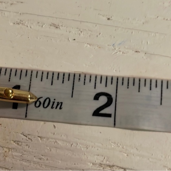 Antique unsigned/ 1/20 14k GF-gold filled-engravable oval cuff links - Picture 13 of 15